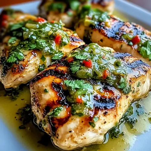 Grilled Salsa Verde Pepper Jack Chicken