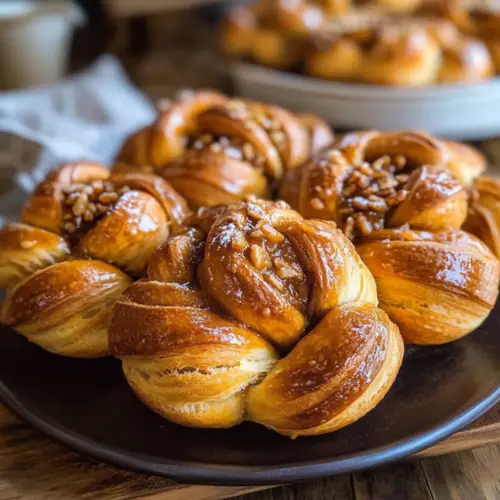 Spiced Pumpkin Butter Knots
