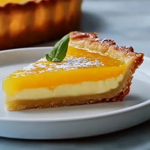 Classic Orange Tart