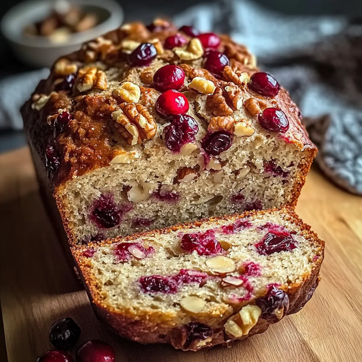 Cranberry Walnut Bread