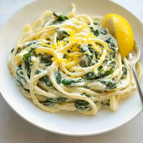 LEMON RICOTTA PASTA & SPINACH