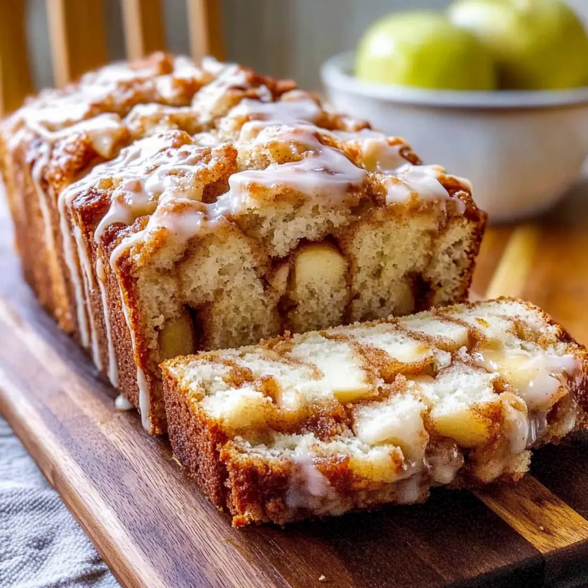 Amish Apple Fritter Bread