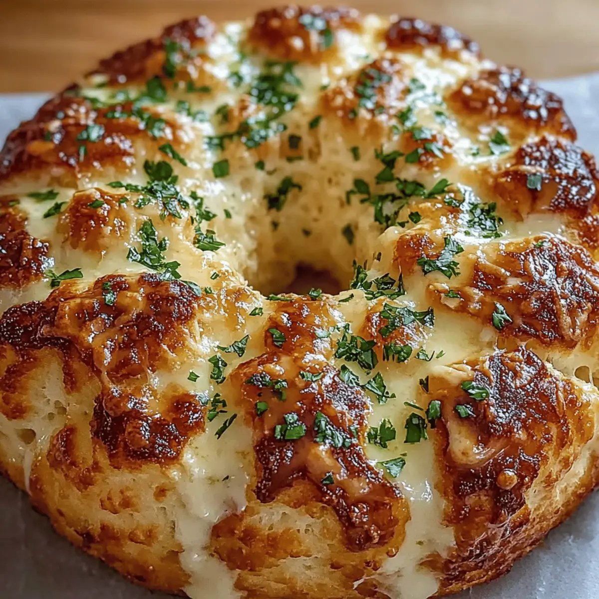 Chicken Alfredo Monkey Bread