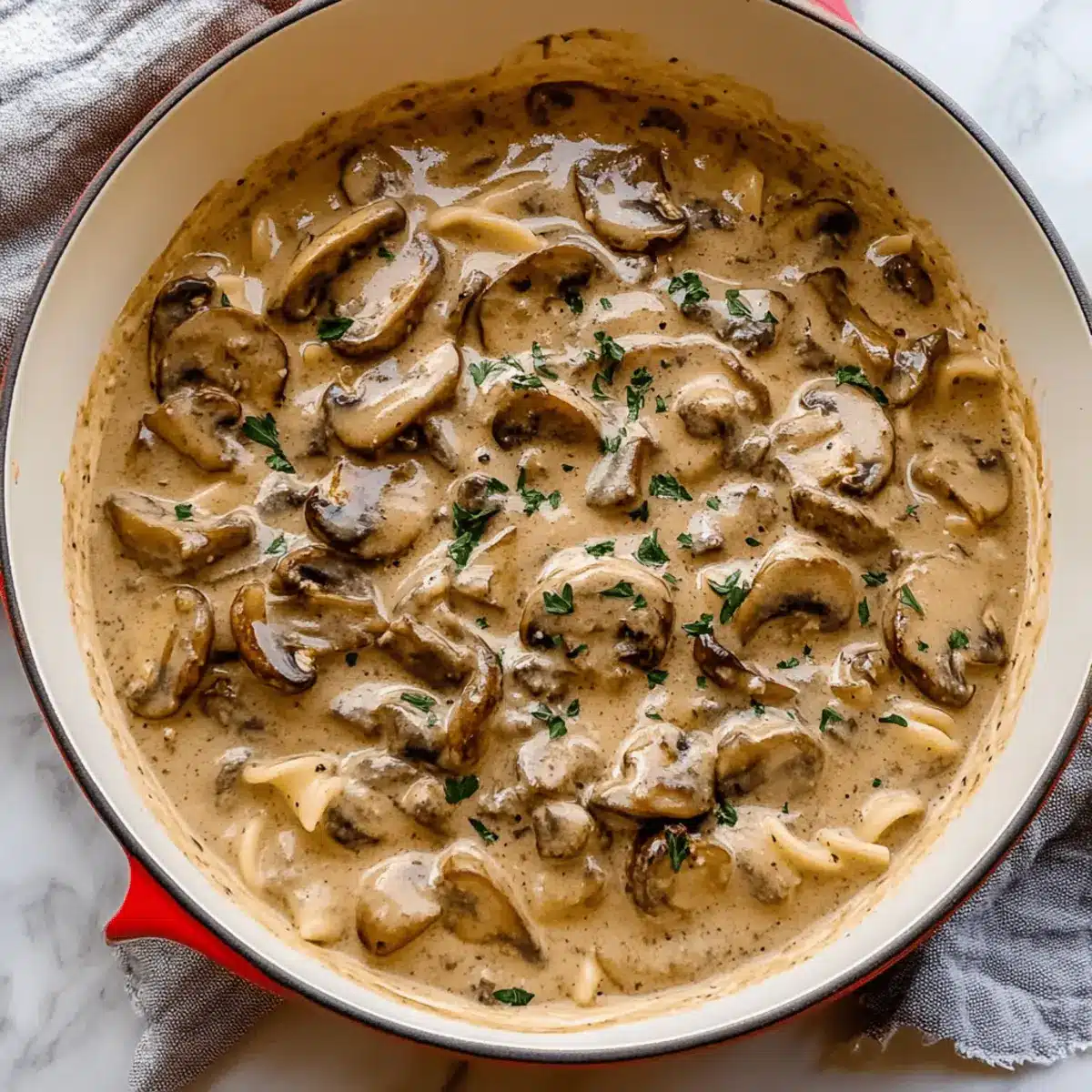 Mushroom Stroganoff Recipe