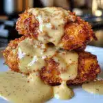 Pretzel Chicken with Mustard