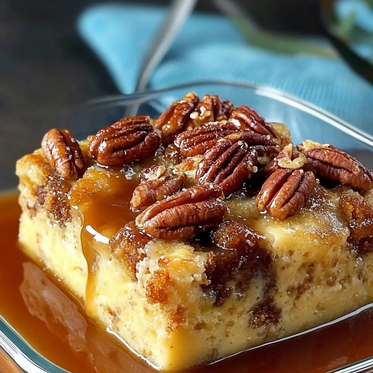 Pecan Pie Bread Pudding