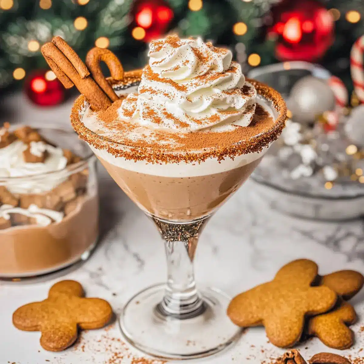 Gingerbread Martini