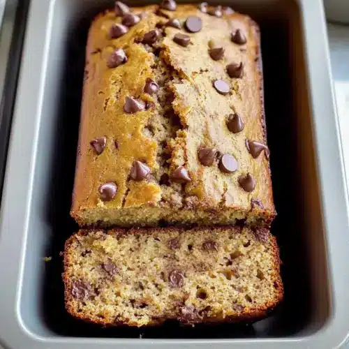 Peanut Butter Chocolate Chip Banana Bread