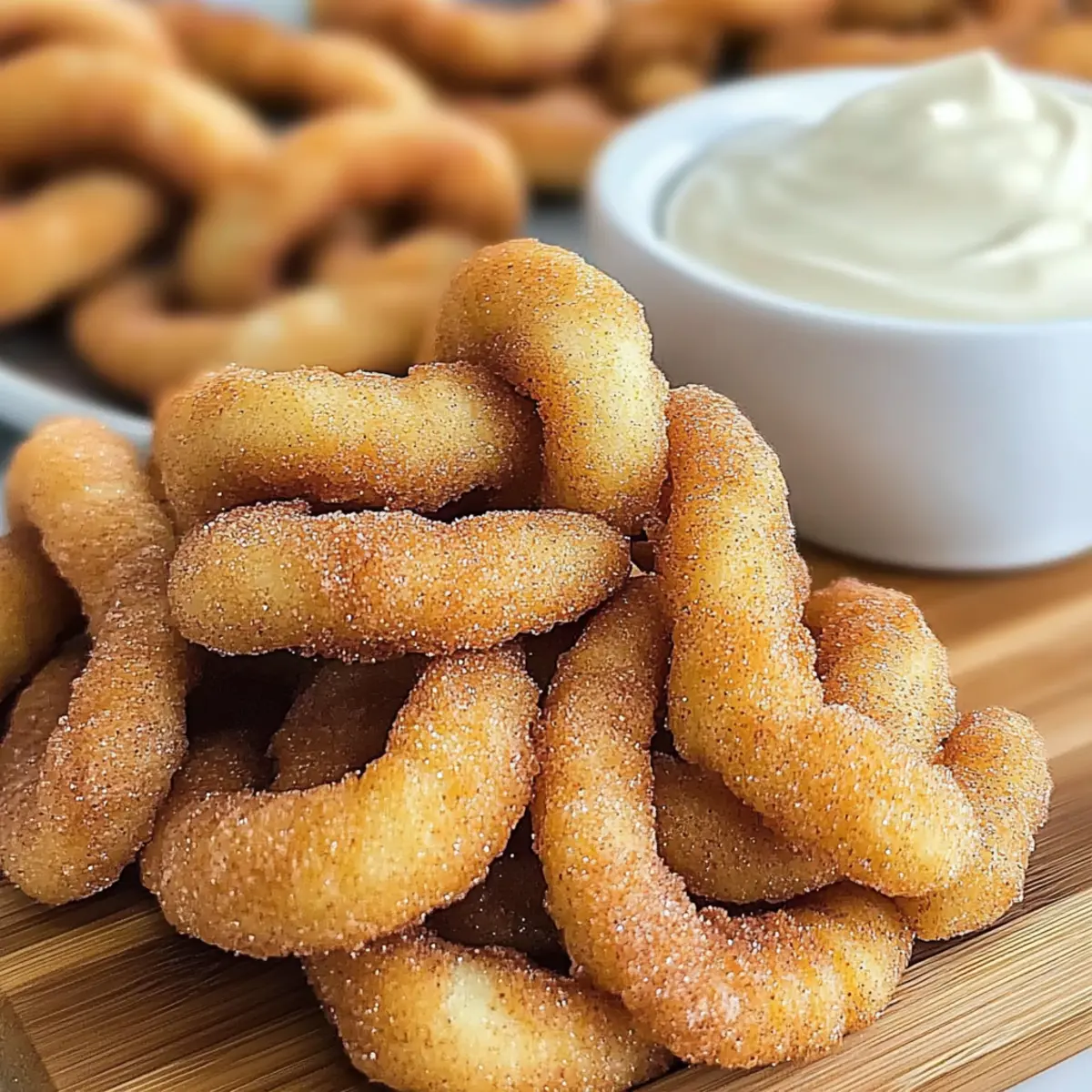 Air Fryer Cinnamon Sugar Twists