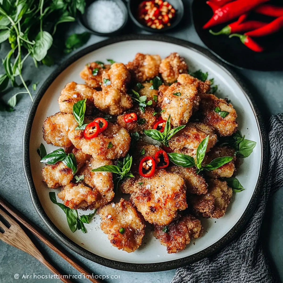 Salt and Pepper Chicken