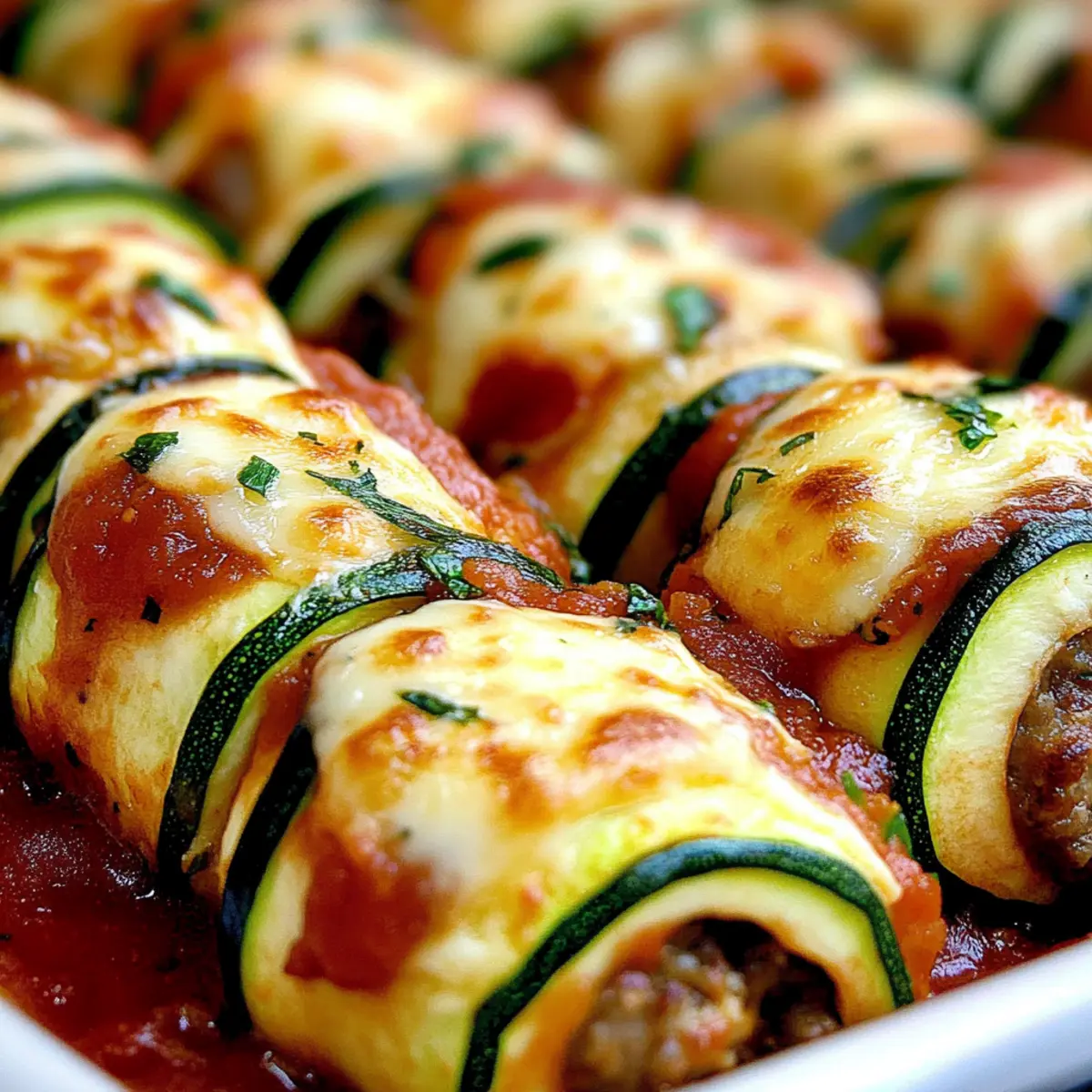 Zucchini Rollatini