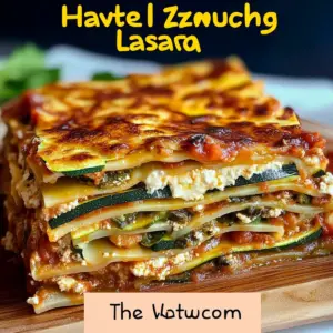 Zucchini Lasagna Recipe