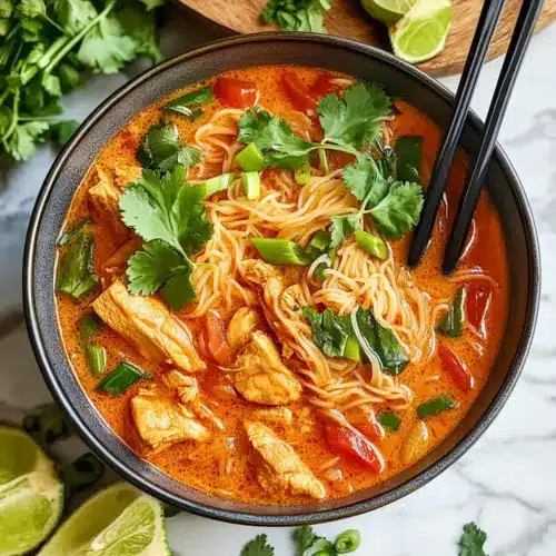 Thai Red Curry Noodle Soup