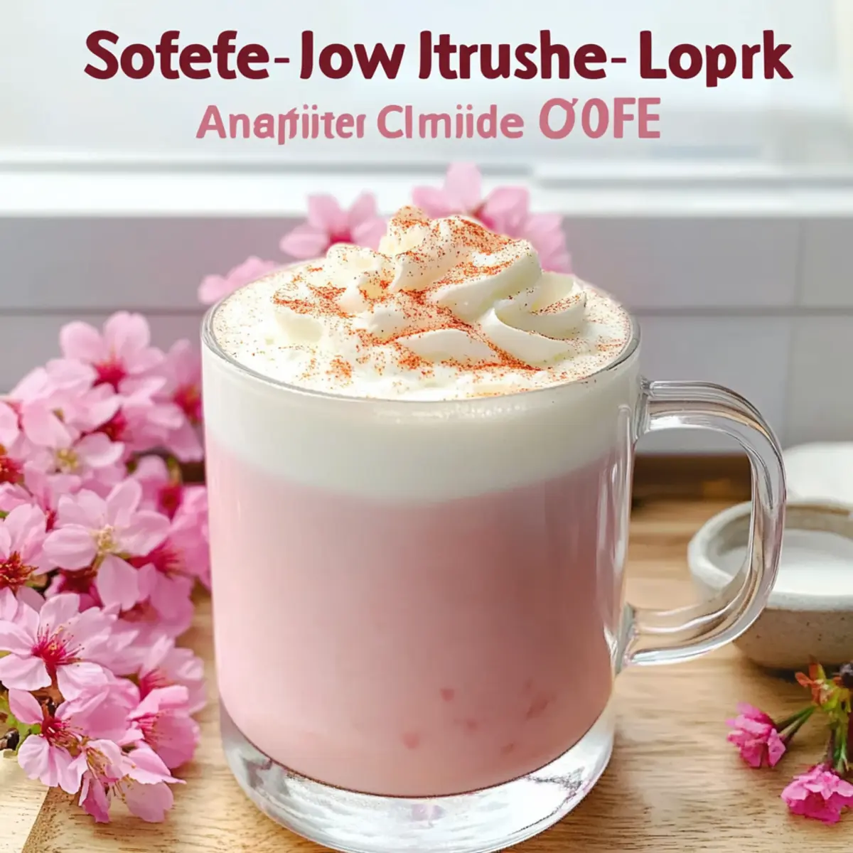 Sakura Latte