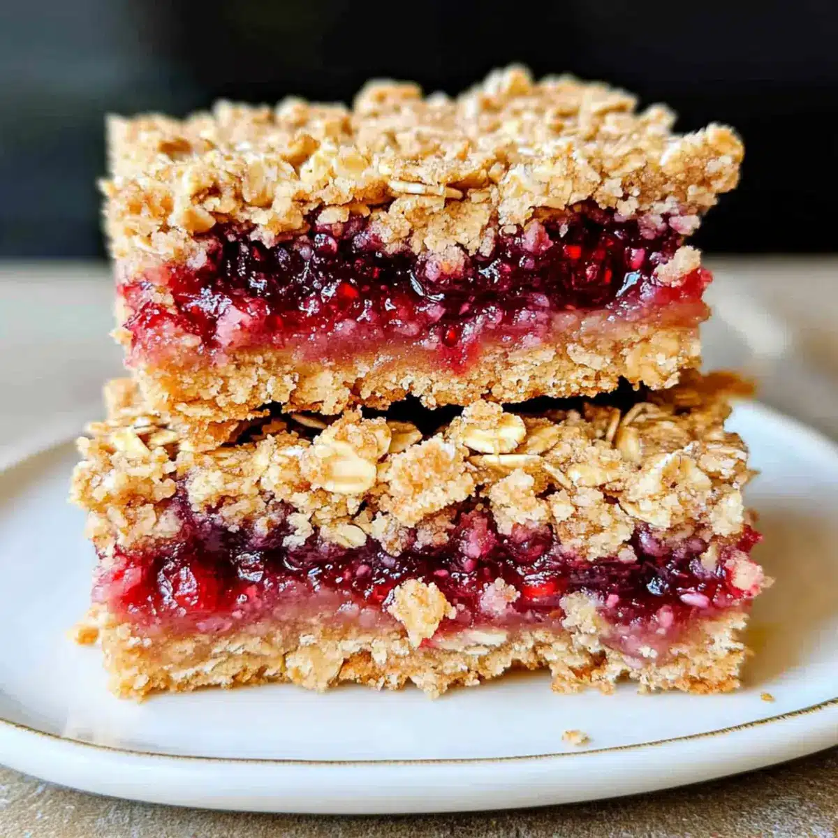 Berry Oat Bars