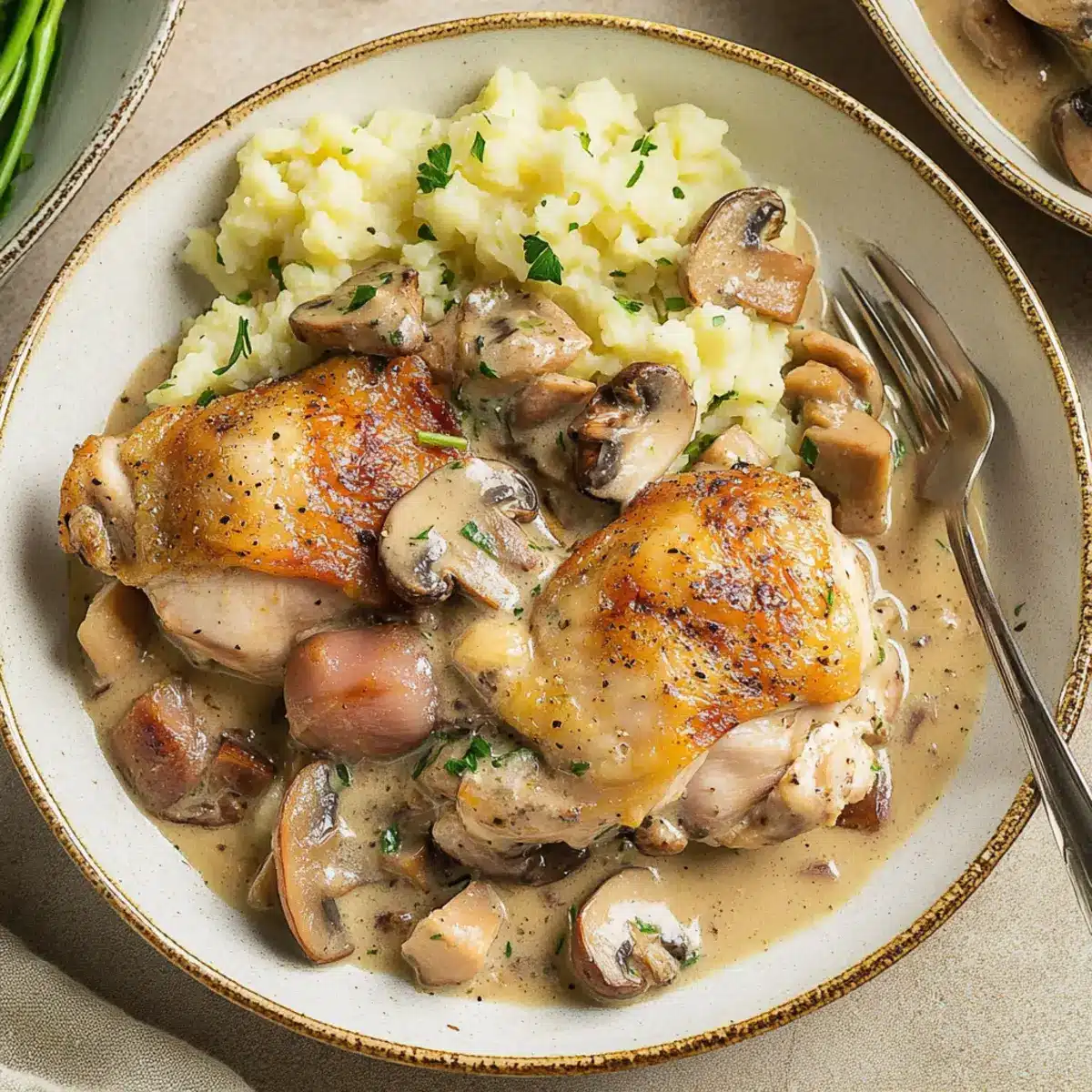Braised Chicken Fricassé
