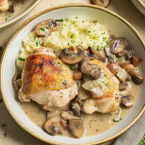 Braised Chicken Fricassé