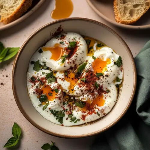 Turkish Eggs with Creamy Yogurt