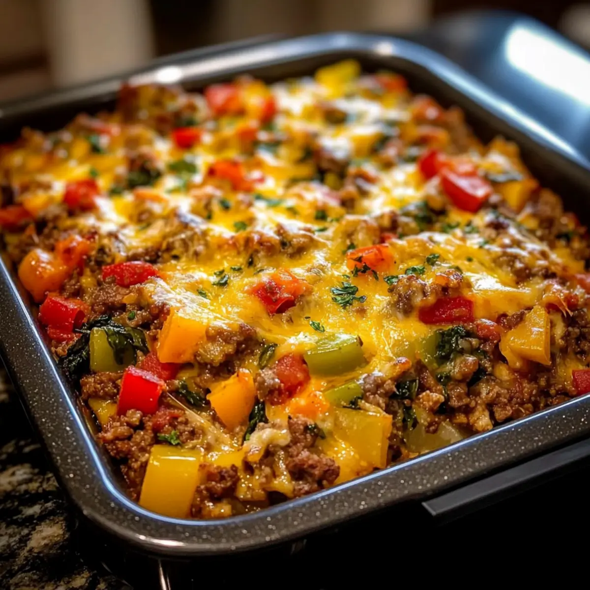 Beef and Vegetable Bake