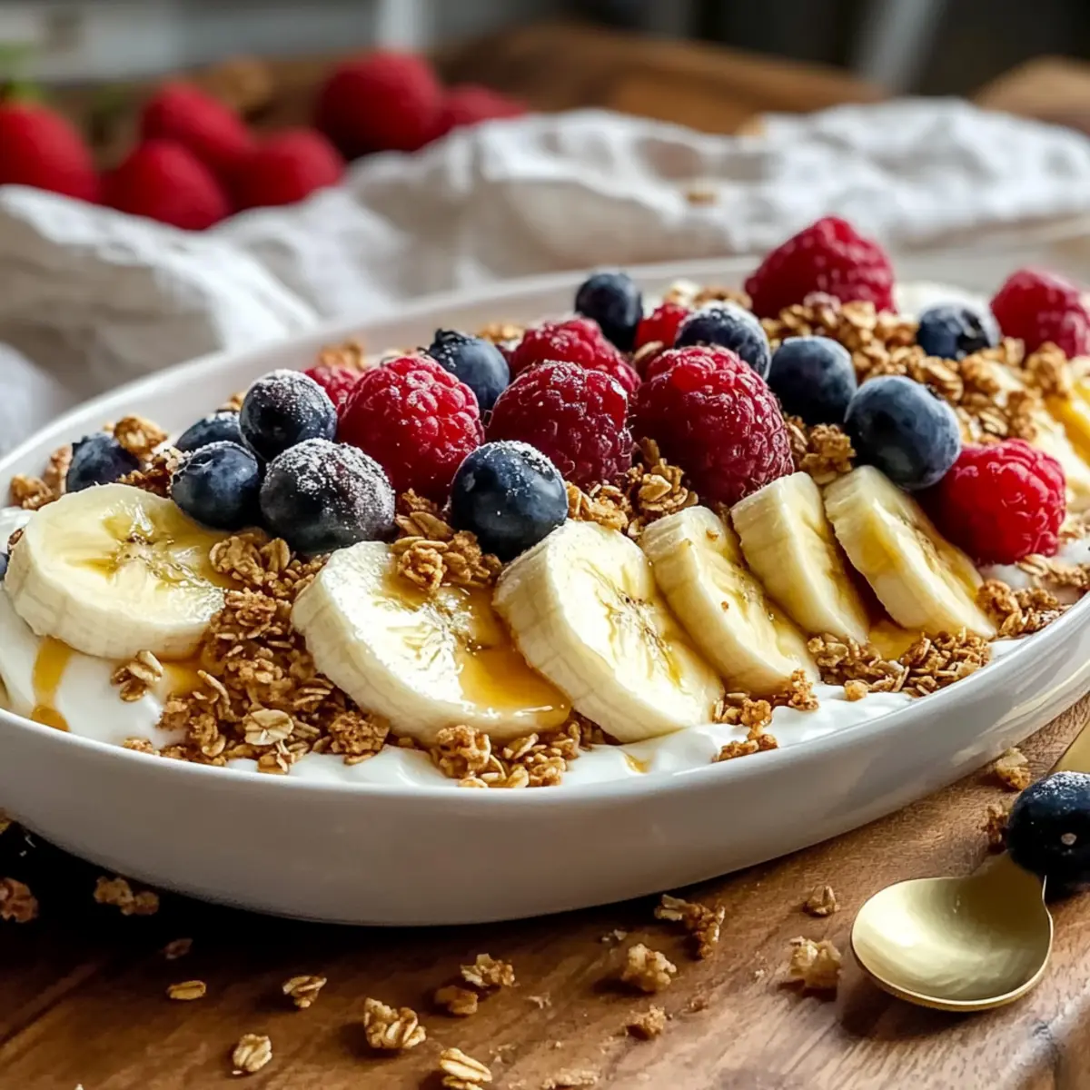 Breakfast Banana Split