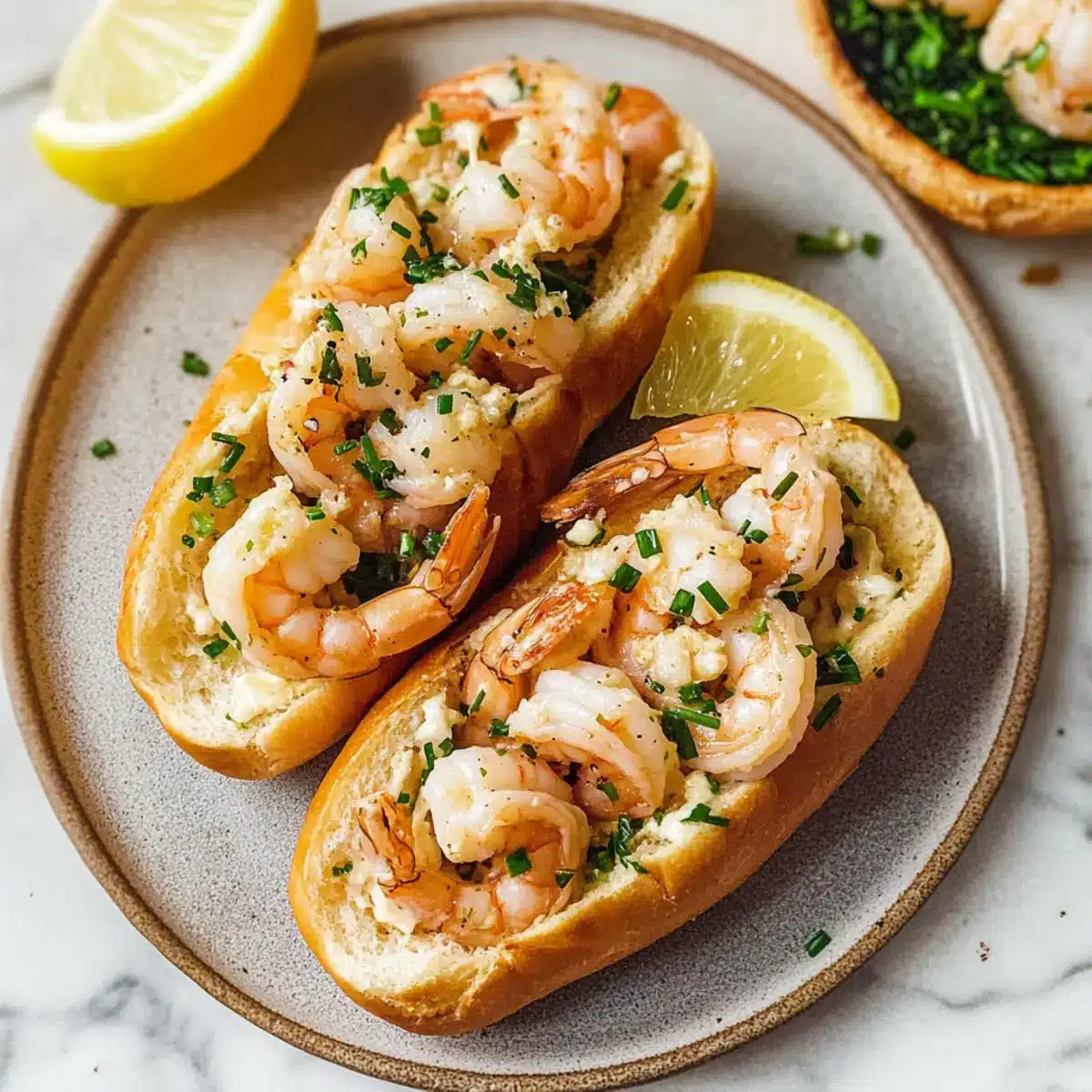 Buttery Shrimp Rolls