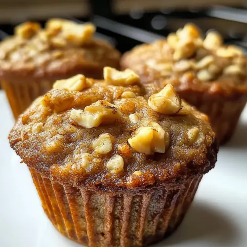 Banana Oatmeal Muffins