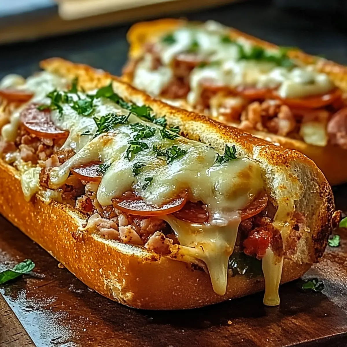 Baked Italian Sub Sandwich