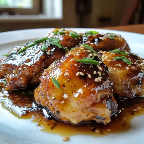 Honey Garlic Chicken