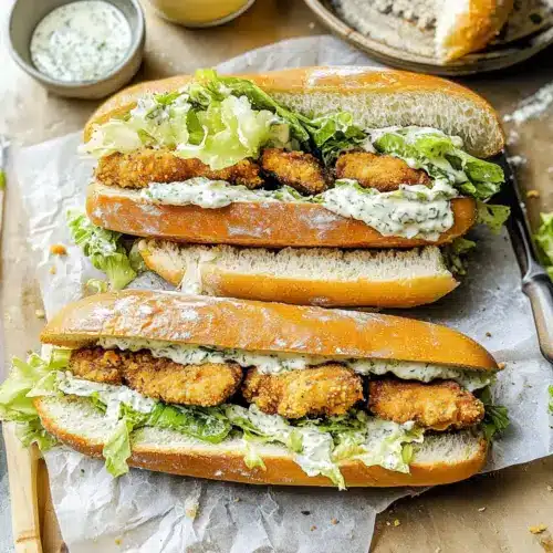 Chicken Caesar Sandwiches