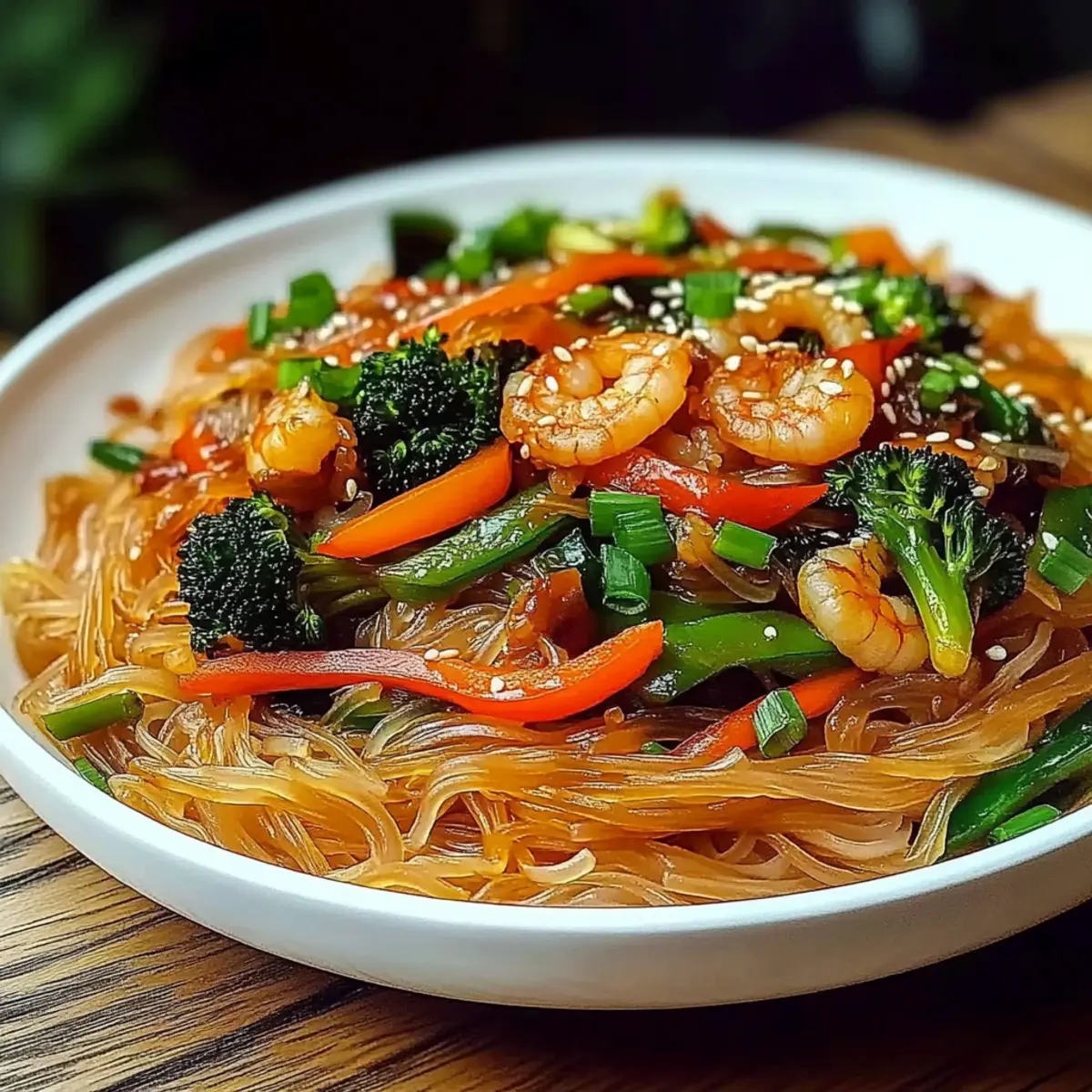 Rice Noodle Stir-Fry