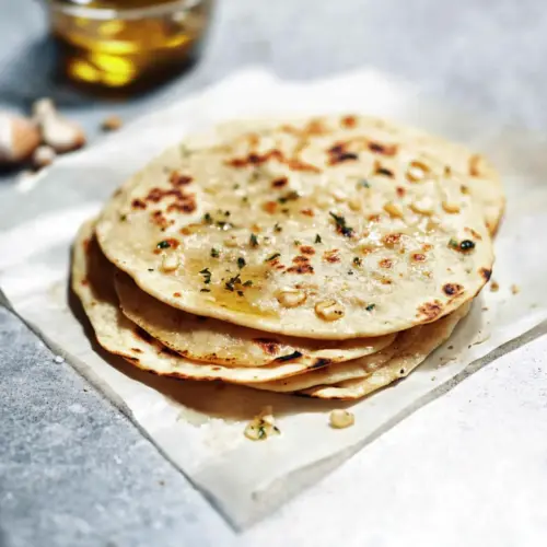Paleo Garlic Naan Bread