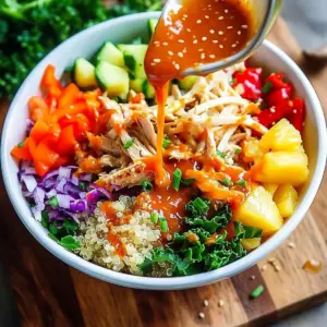 Thai Sweet Chili Chicken Buddha Bowls