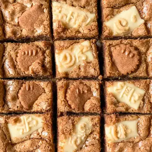 Biscoff Blondies