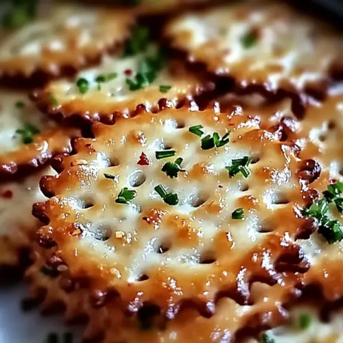 Garlic Bread Ritz Bits
