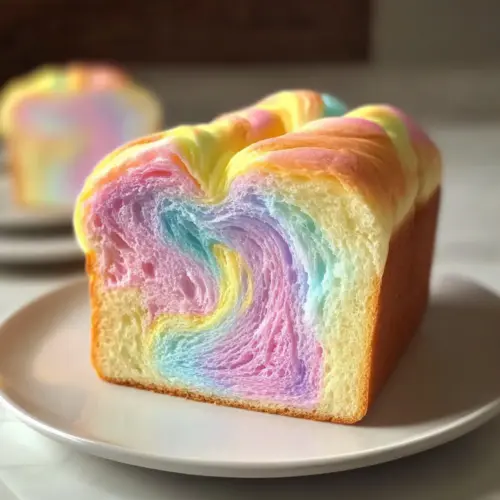 Cloud Bread Recipe Pastel Swirl Loaf