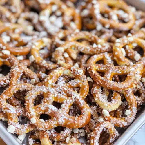 The Best Butter Toffee Pretzels